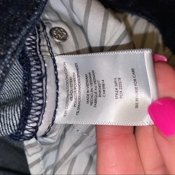 🌸 NWT‼️ CAbi Trouser Jean 5691 Size 12 L (2) & 6 - Picture 4 of 5